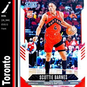 Toronto Raptors (Scottie Barnes) - BKBL [28_SB4] - Rookie Card (RC)
